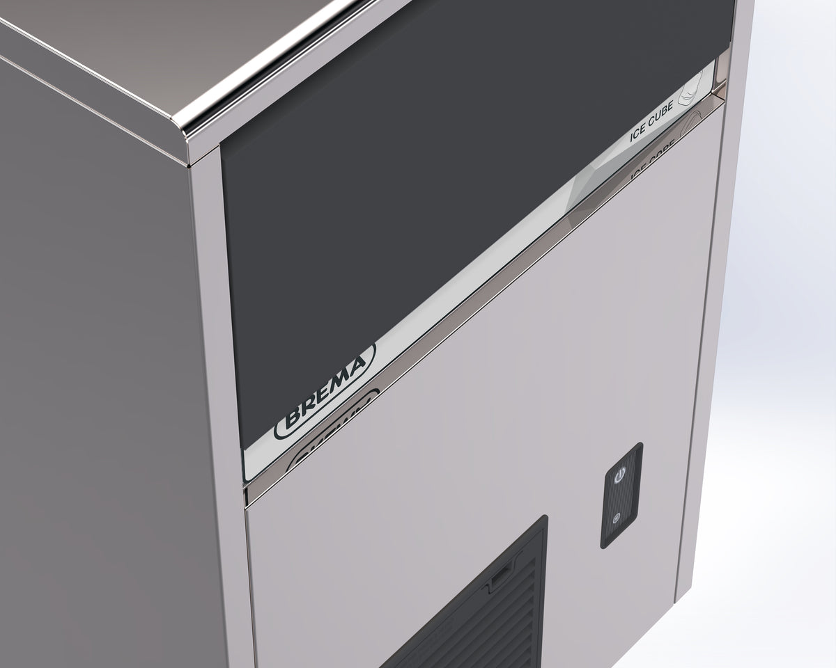 Stalgast BREMA Eiswürfelbereiter wassergekühlt, 48kg/24h, Abmessung 500 x 580 x 910 mm (BxTxH)