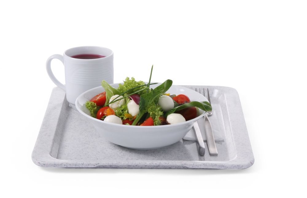 AmerBox Polyestertablett für Selbstbedienungsrestaurants