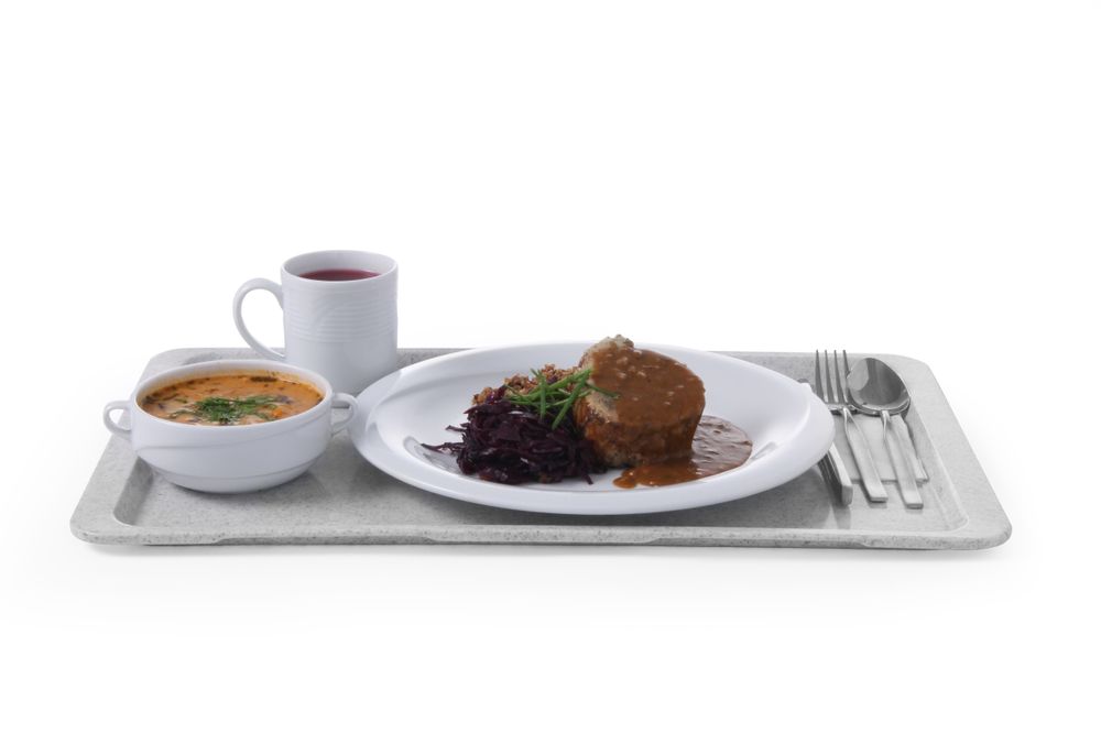 AmerBox Polyestertablett für Selbstbedienungsrestaurants