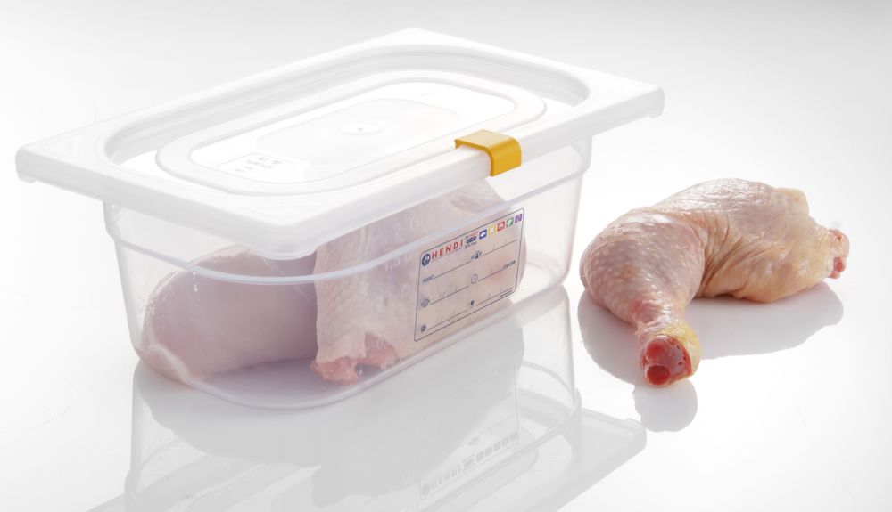 HENDI Farbcodierungsclips für HACCP-Aufbewahrungsbehälter