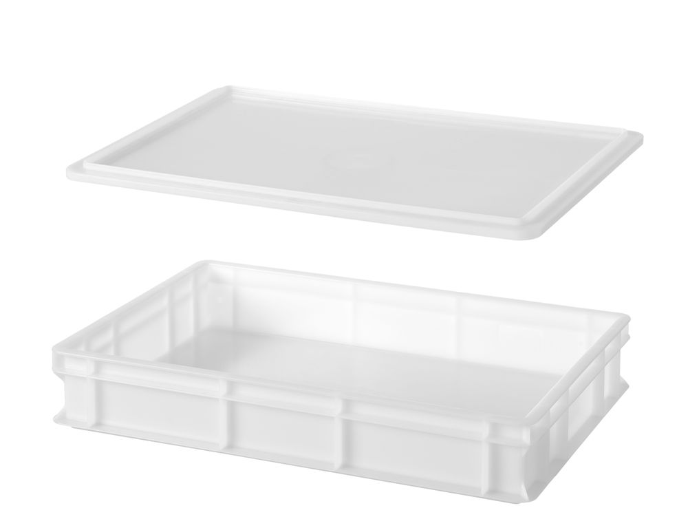 AmerBox Pizzateig-Box 600x400, 600x400x100 mm PE