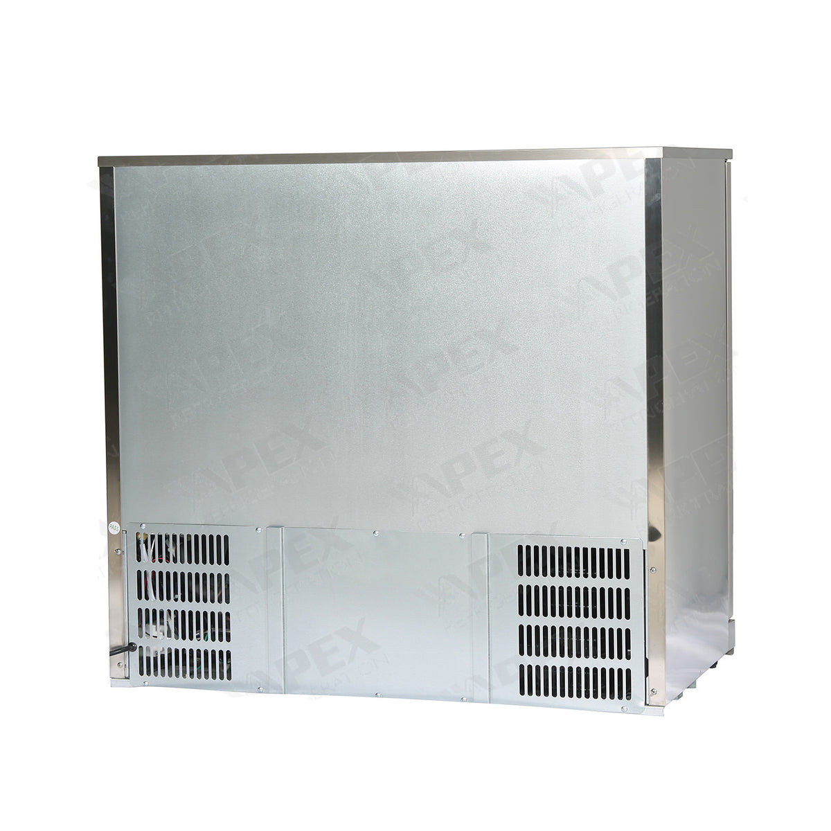 Stalgast Bar Display Cooler, zwei Flügeltüren, 900x530x835 mm (BxTxH), Edelstahl