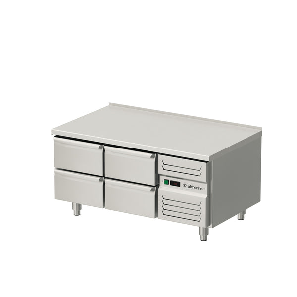 Stalgast Unterbaukühltisch mit vier Schubladen GN 1/1, 1200x700x600 mm (BxTxH)