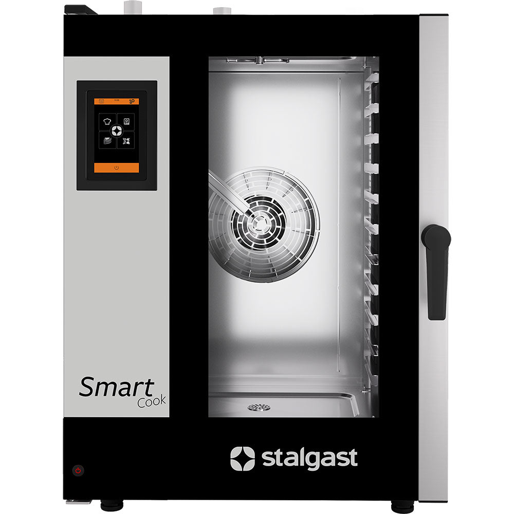Stalgast Kombidämpfer SmartCook, Touchscreen, 11x GN1/1, gasbetrieben