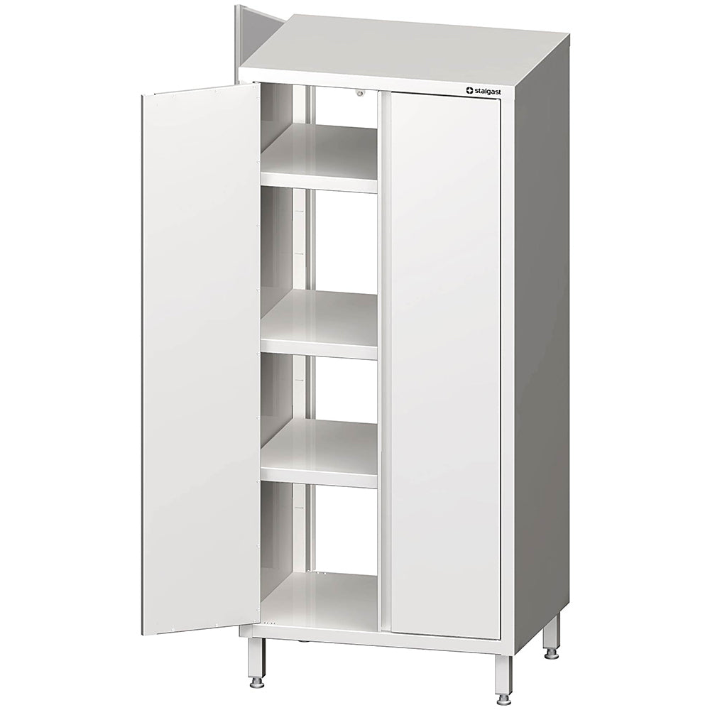 Stalgast Durchreiche-Hochschrank mit Flügeltüren, 700x600x1800 mm, verschweißt