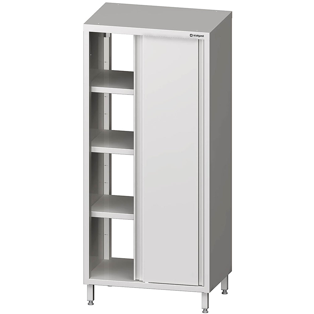 Stalgast Durchreiche-Hochschrank mit Schiebetüren, 1100x500x2000 mm, verschweißt