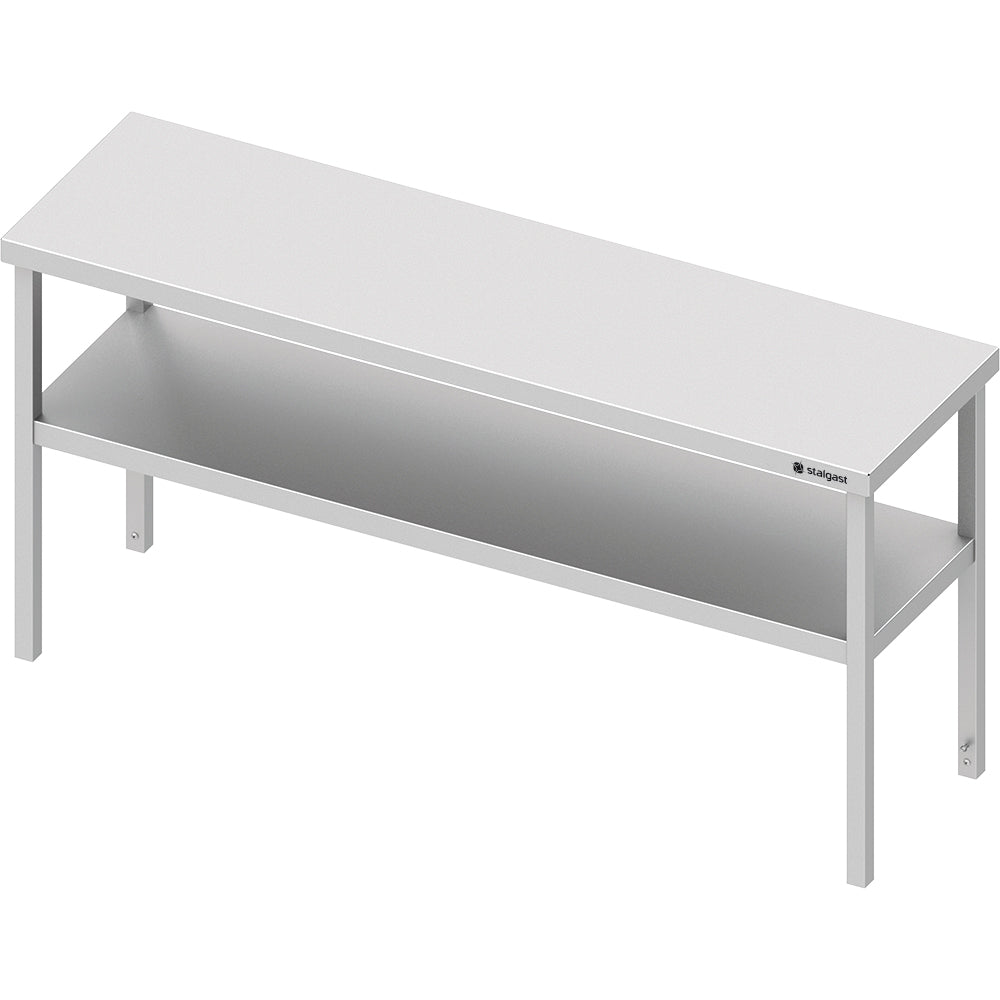 Stalgast Aufsatzbord mit zwei Etagen 1300x300x700 mm, verschweißt