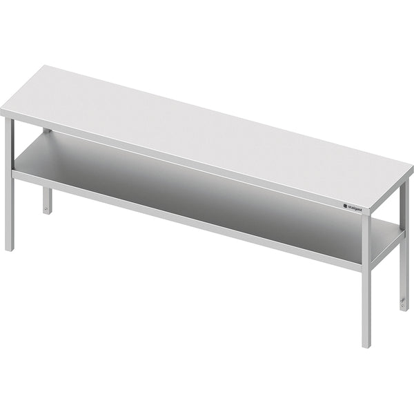 Stalgast Aufsatzbord mit zwei Etagen 1700x300x700 mm, verschweißt
