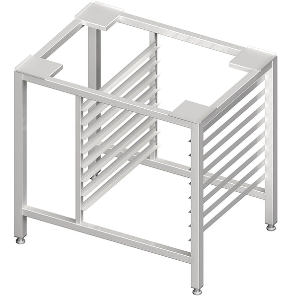 Stalgast Untergestell mit GN 1/1 Einschubschienen, 660x460x730 mm, verschweißt
