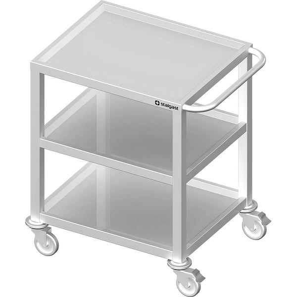 Stalgast Transportwagen mit drei Böden, 1200x600 mm, verschweißt