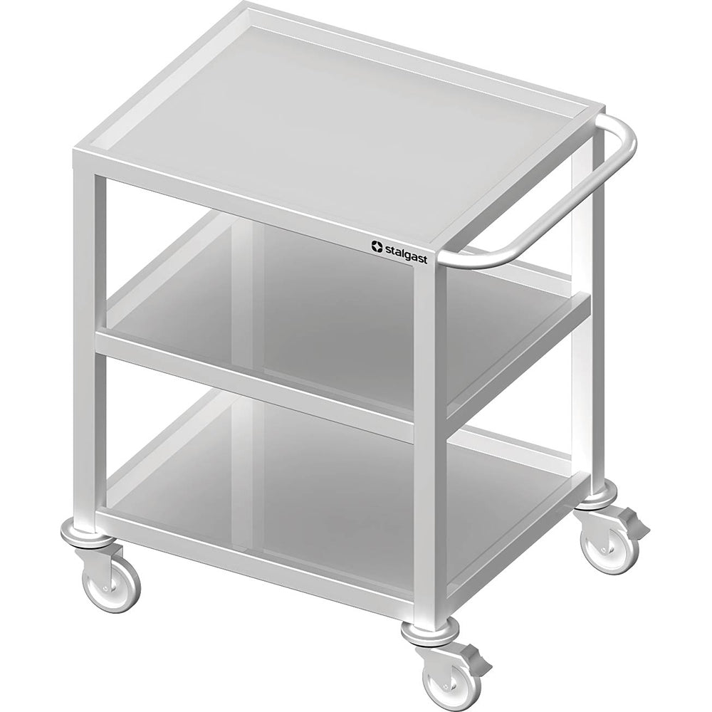 Stalgast Transportwagen mit drei Böden, 900x500 mm, verschweißt