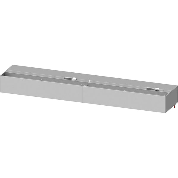 Stalgast Wandhaube "Basic Line", Kastenform 5000 mm x 900 mm mit Flammschutzfilter Typ B