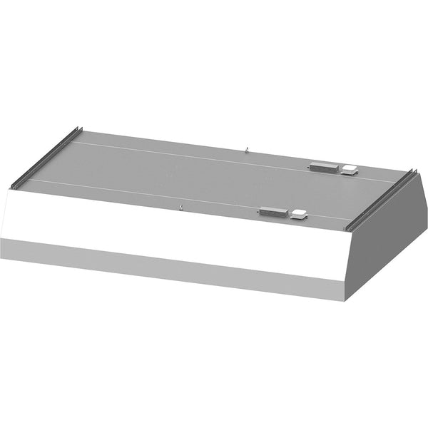 Stalgast Deckenhaube "Basic Line", Trapezform 2900 mm x 1600 mm mit Flammschutzfilter Typ B