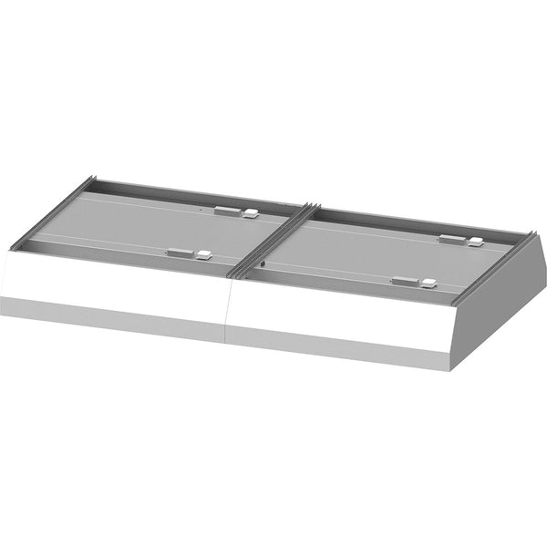Stalgast Deckenhaube "Basic Line", Trapezform 3800 mm x 2000 mm mit Flammschutzfilter Typ B