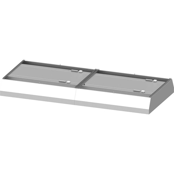 Stalgast Deckenhaube "Basic Line", Trapezform 4900 mm x 2000 mm mit Flammschutzfilter Typ B