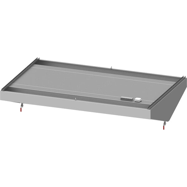 Stalgast Deckenhaube "Basic Line", Schrägform 2200 mm x 2000 mm mit Flammschutzfilter Typ B