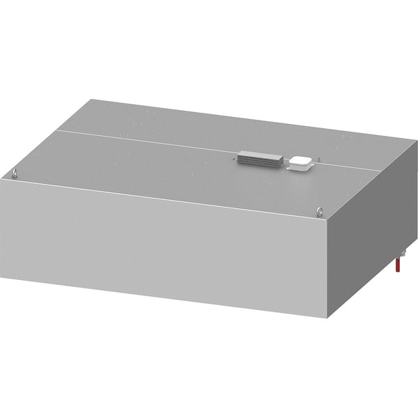 Stalgast Induktions-Wandhaube "Basic Line", Kastenform  1200 mm x 1300 mm mit Flammschutzfilter Typ B