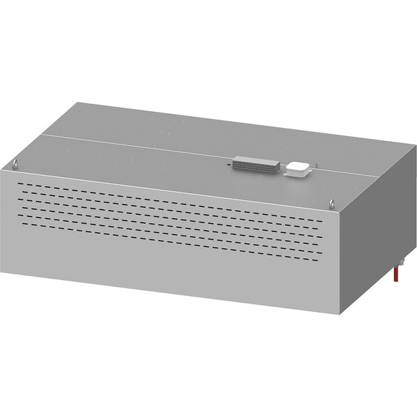 Stalgast Kompensations-Wandhaube "Basic Line", Kastenform  1200 mm x 900 mm mit Flammschutzfilter Typ B