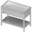 Stalgast Edelstahl Bain-Marie Standgerät mit einem Becken, für 4x GN1/1410x600x850 mm