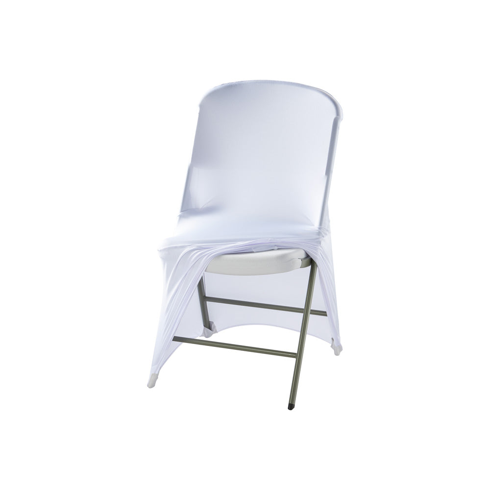 Stalgast Stretchhusse für Buffet-Klappstuhl mit ca. 465 x 530 x 900 mm (BxTxH), weiß