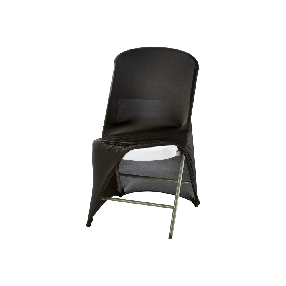 Stalgast Stretchhusse für Buffet-Klappstuhl mit ca. 465 x 530 x 900 mm (BxTxH), schwarz