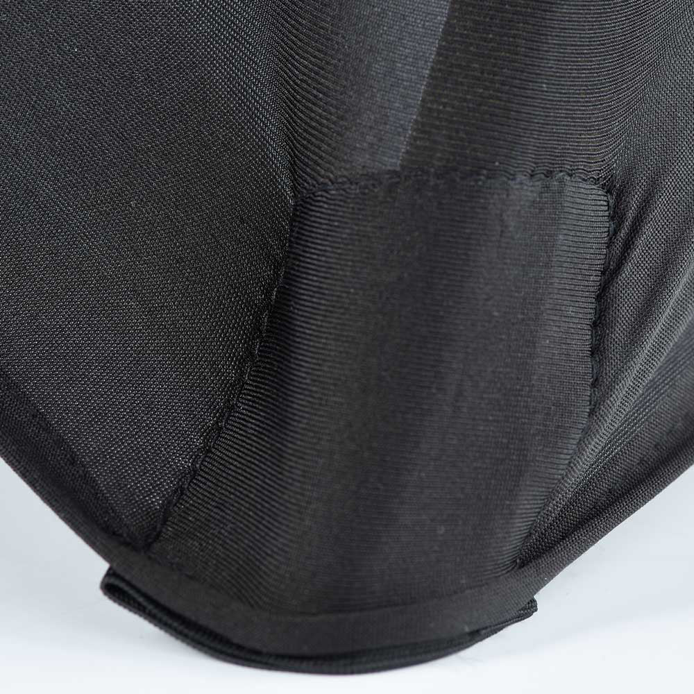 Stalgast Stretchhusse für Buffet-Klappstuhl mit ca. 465 x 530 x 900 mm (BxTxH), schwarz