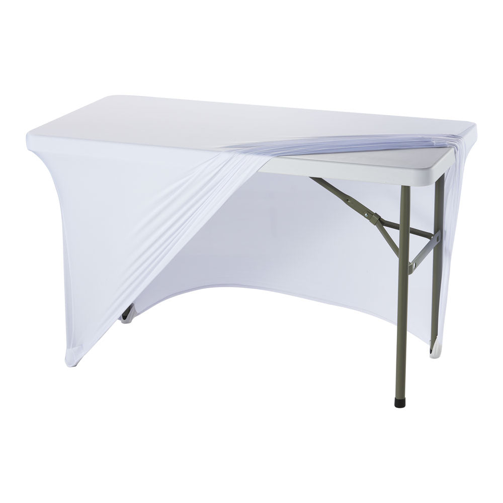 Stalgast Stretchhusse für Buffettische von ca. 1220x610x740 mm (BxTxH mm, weiß