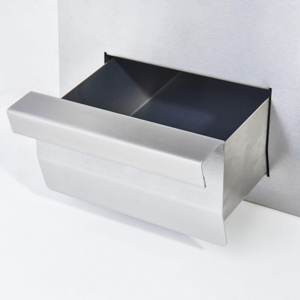 Stalgast Gas-Griddleplatte als Tischgerät, Serie 700 ND - glatt 800x700x250 mm