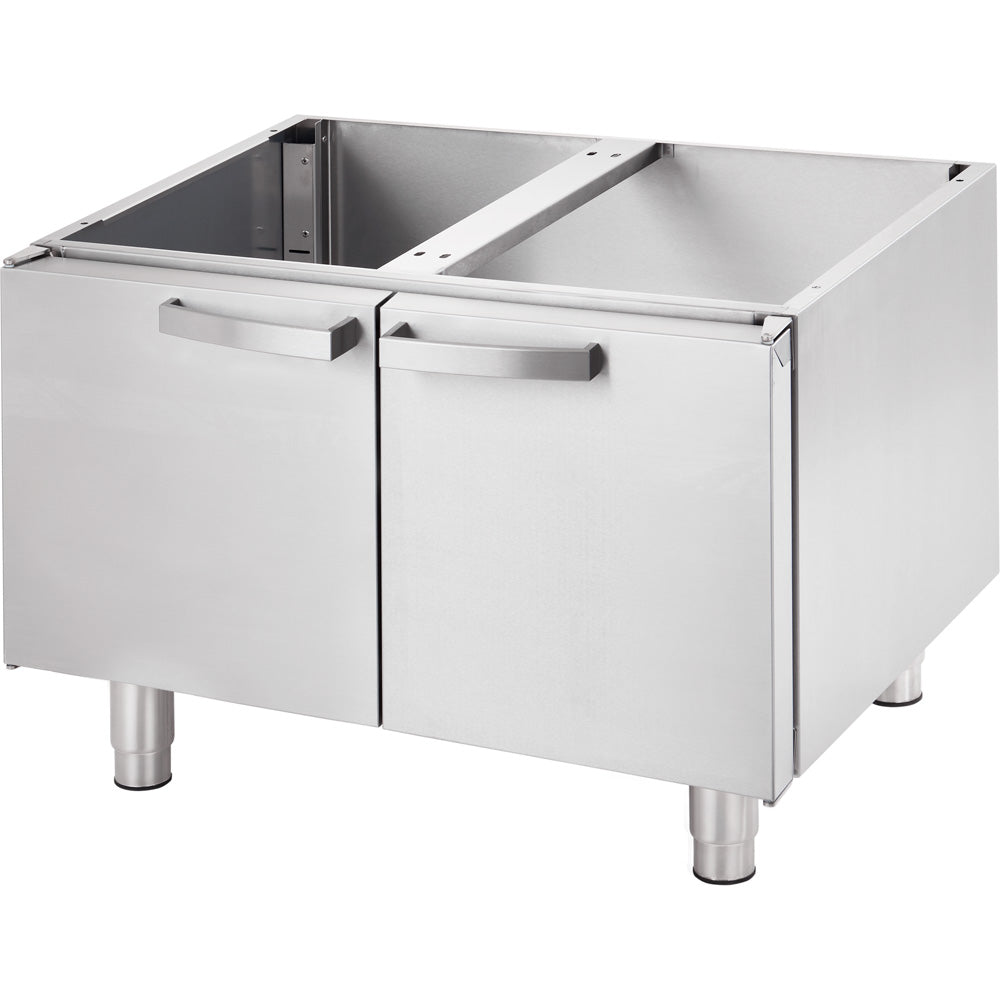 Stalgast verchromte Elektro-Griddleplatte als Tischgerät, 800x700 mm, gerillte Grillfläche, Serie 700 ND