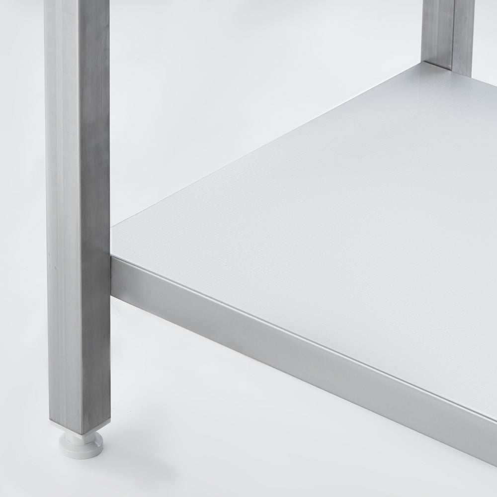 Stalgast Elektro-Griddleplatte als Standgerät - gerillt, Unterbau offen, 800 x 700 x 850 mm (BxTxH)