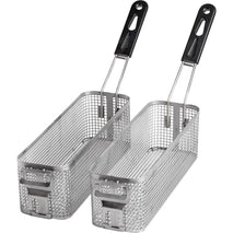 Stalgast Edelstahl Frittierkörbe, 2er Pack, für 10L-Fritteusen von Stalgast