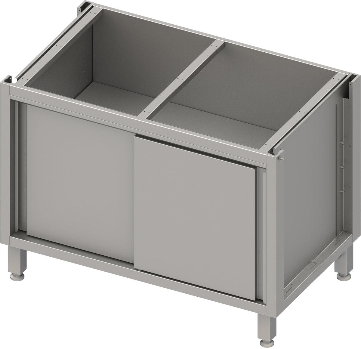Stalgast Unterschrank BOX50 mit Schiebetüren , 1900x540x700 mm