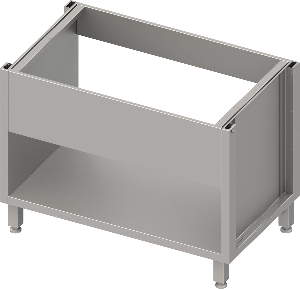 Stalgast Spülenunterschrank BOX50 mit Beckenblende 1300x540x700 mm