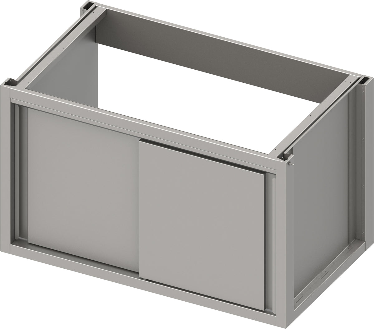 Stalgast Spülenunterschrank BOX50 mit Schiebetüren 1400x540x700 mm