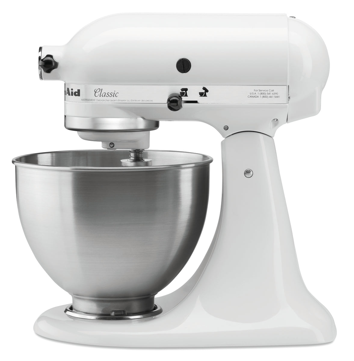 KitchenAid 5K45SSEWH, weiß, 4,28L – Bild 4
