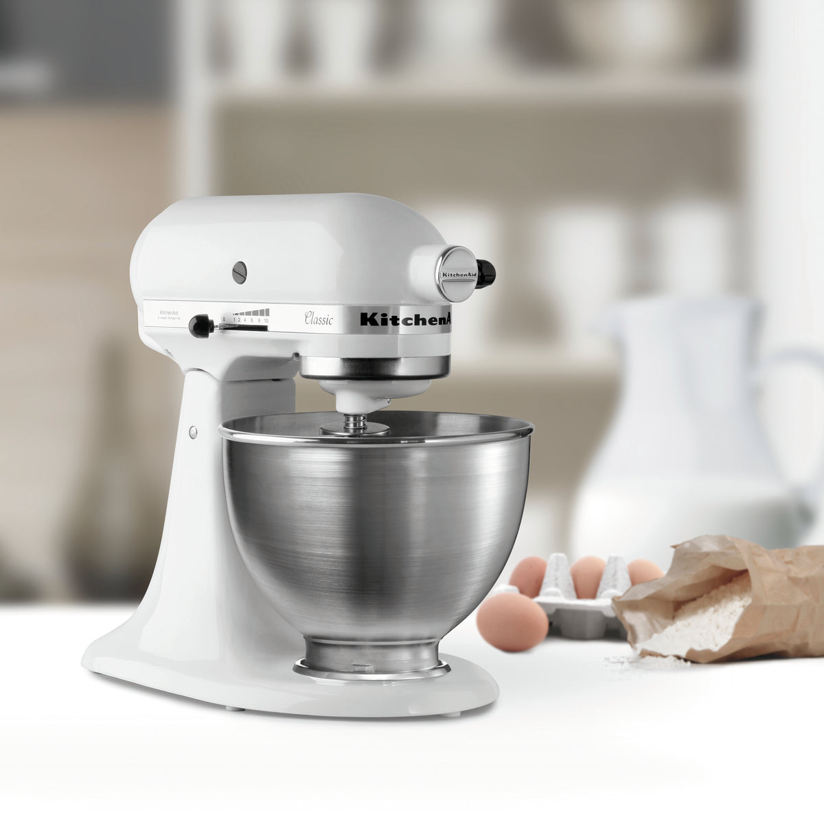 KitchenAid 5K45SSEWH, weiß, 4,28L – Bild 6