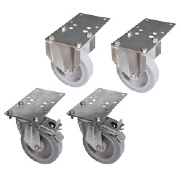 Diamond Kit 4 Räder (2 mit Bremsen)