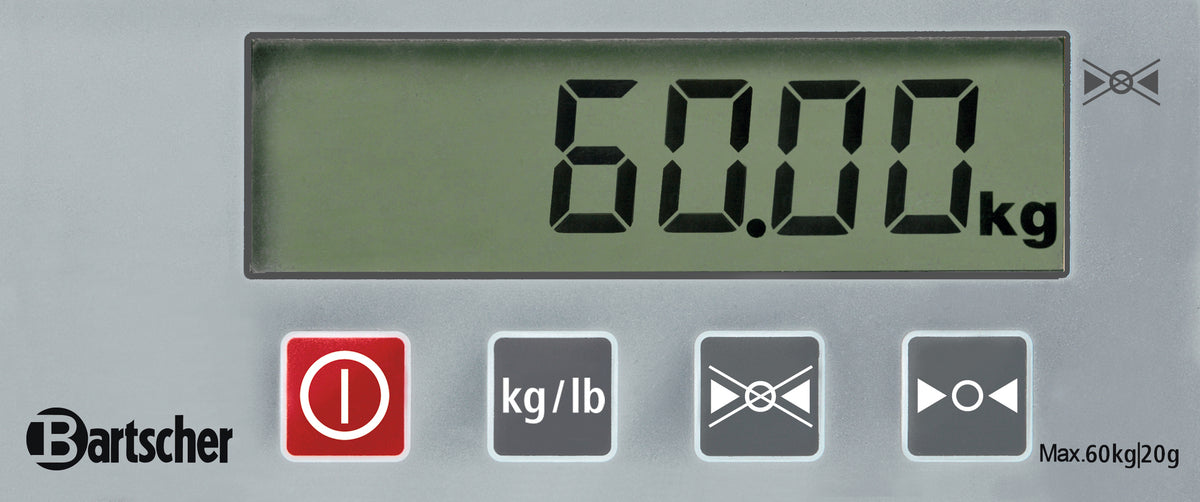 Digitalwaage, 60kg, 20g – Bild 3