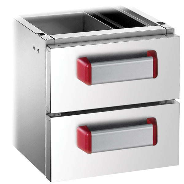 Diamond Block 2 Schubladen GN 2/1 (h.100 mm)