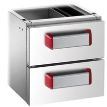 Diamond Block 2 Schubladen GN 2/1 (h.100 mm)