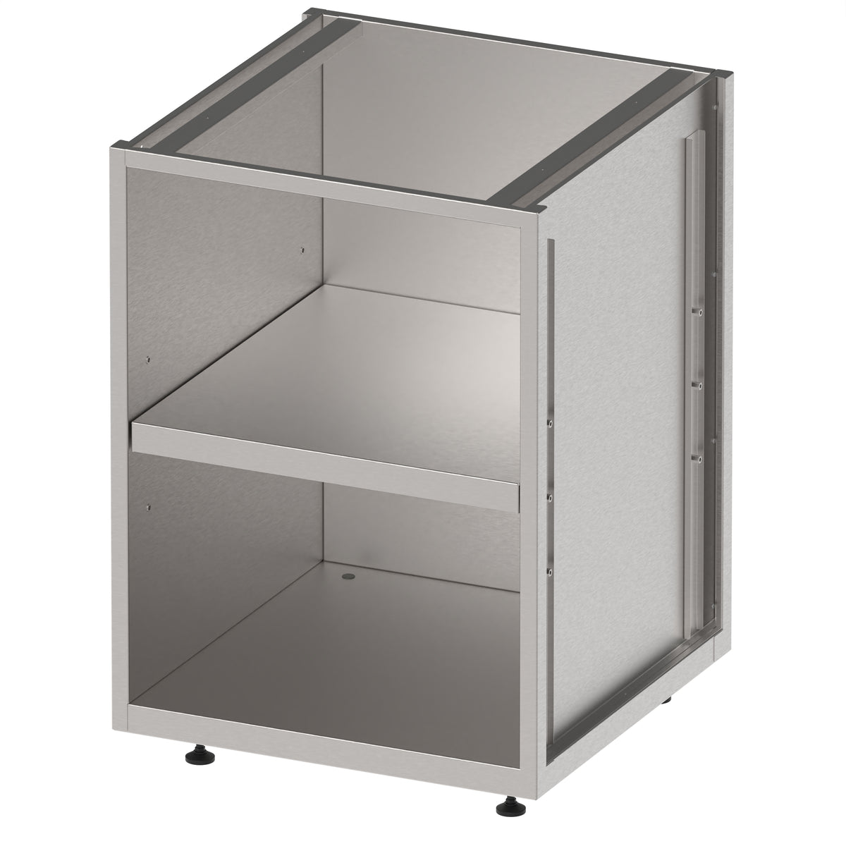 Stalgast Unterschrank BarLINE, offen, mit Zwischenboden, 1600x500x850 mm