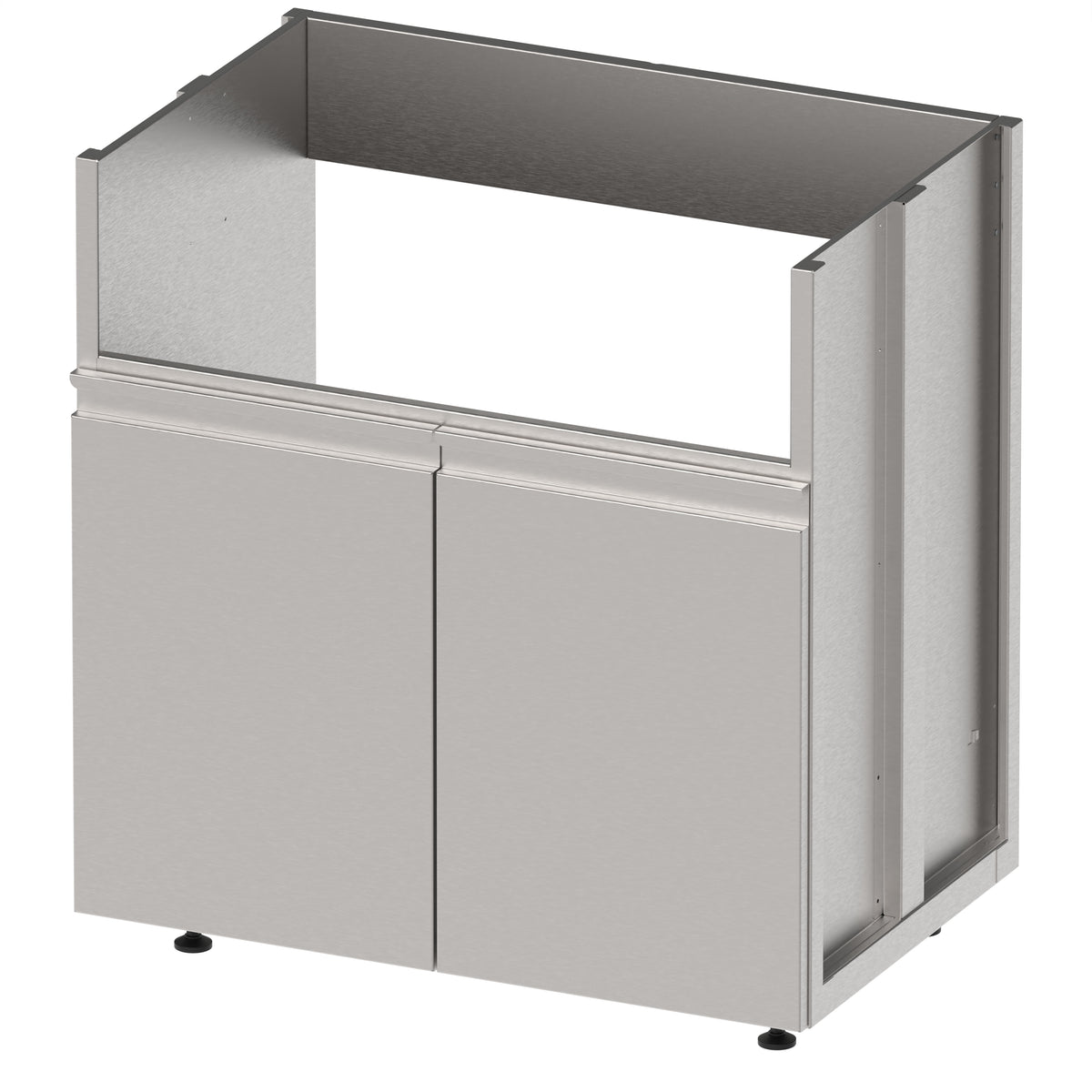 Stalgast Unterschrank BarLINE, offen, zwei Ausziehschubladen, 1000x600x850 mm