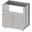 Stalgast Unterschrank BarLINE, offen, zwei Ausziehschubladen, 1000x600x850 mm
