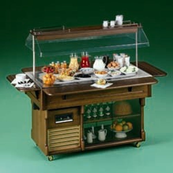 Diamond Buffet mit Kühlplatte 4 GN 1/1