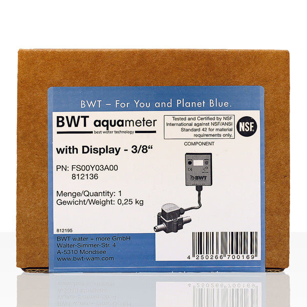 BWT Aquameter mit LCD Display 3/8"