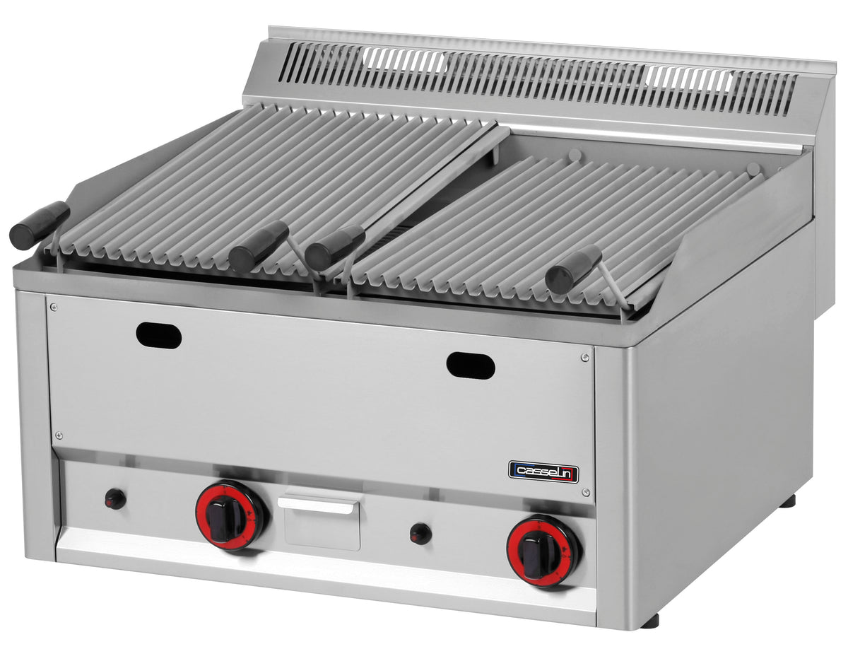 Lavasteingrill doppelt 66