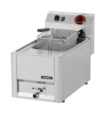 Elektro-Fritteuse mit Ablasshahn 8 Liter 33