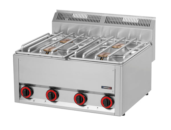 Gas-Tischherd 4 Brenner L 66