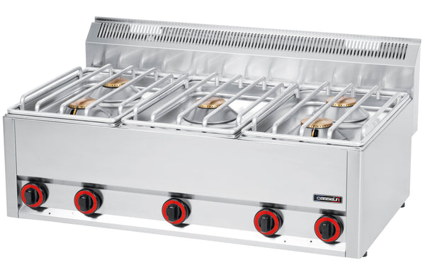 Gas-Tischherd 5 Brenner L 99