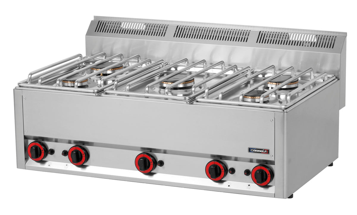 Gas-Tischherd 5 Brenner P 99